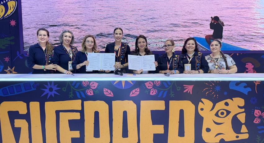 Gran presentación de Ixtapa Zihuatanejo en el Tianguis Turístico número 50.