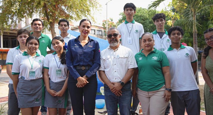 Tras lograr su recuperación, presidenta Lizette Tapia Castro reinaugura Plaza de la Tierra en Zihuatanejo