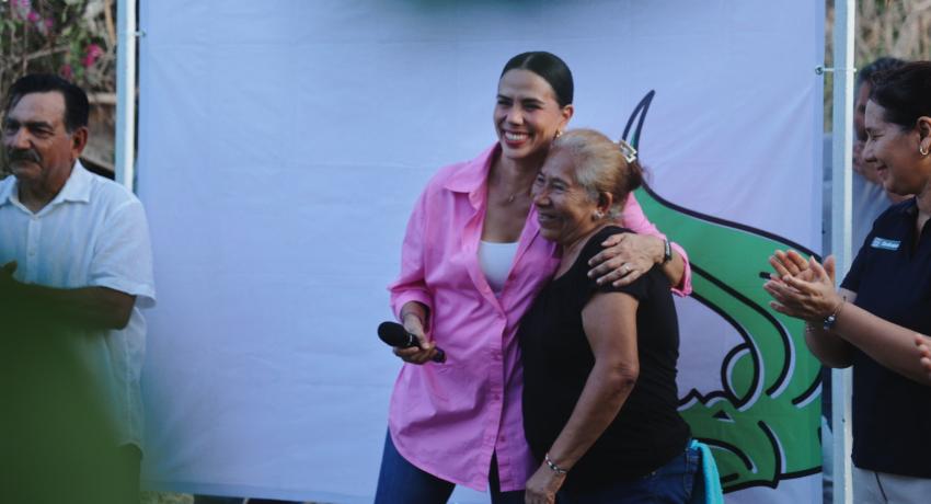 Más colonias beneficiadas con obras de gran beneficio.