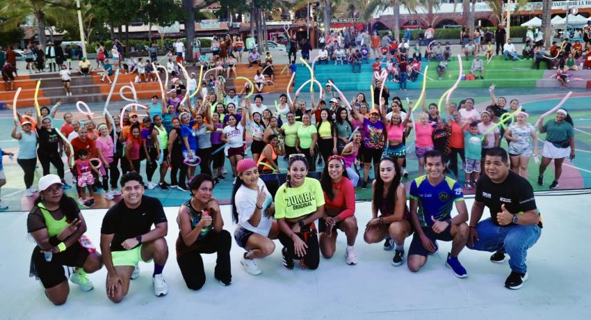La semana de Pascua se viste de música y color con la máster class de zumba.