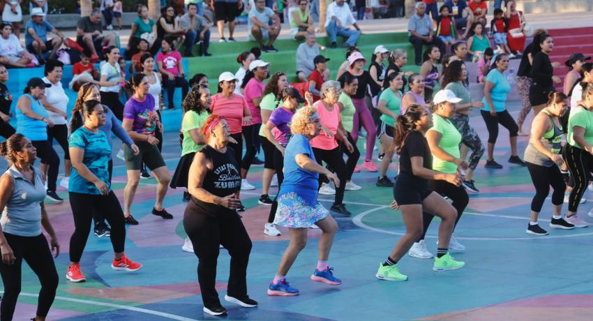 La semana de Pascua se viste de música y color con la máster class de zumba.