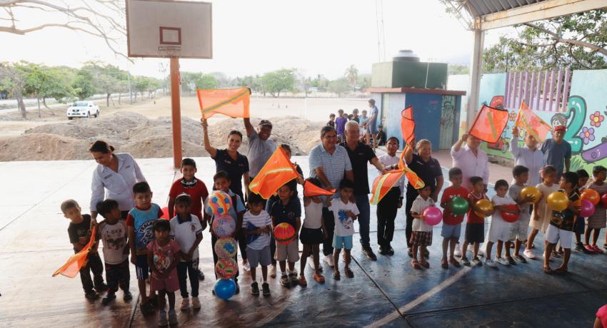 Se rescata un espacio público para beneficio de la comunidad de los Almendros.