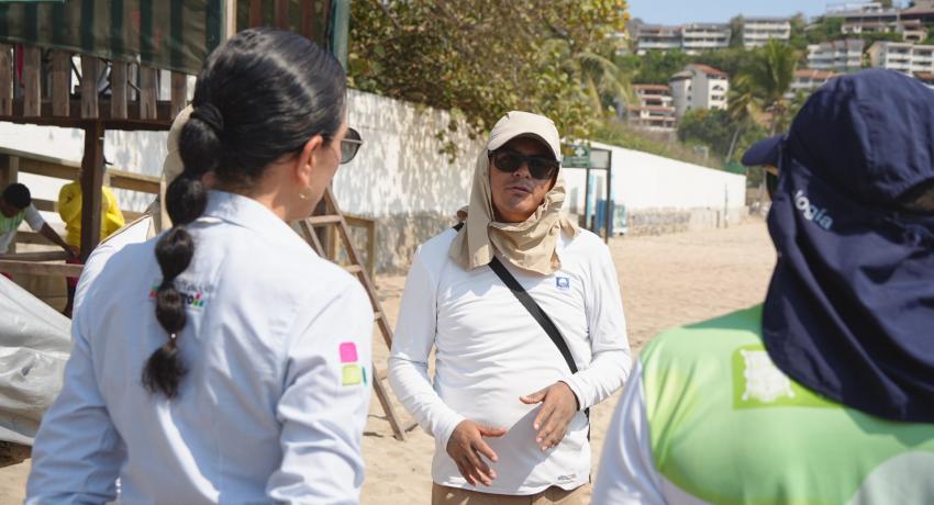 Ixtapa Zihuatanejo en pleno proceso de renovación de la certificación Blue Flag