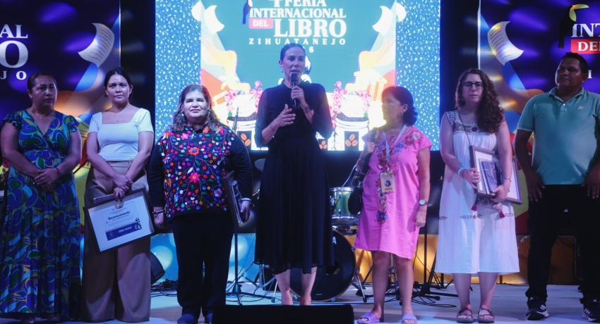 Inicia con éxito la 4a. Feria Internacional del Libro Ixtapa Zihuatanejo