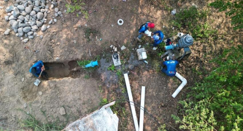 CAPAZ refuerza acciones para mitigar efectos del estiaje en Zihuatanejo