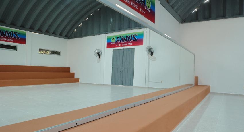 Impulsan salud y bienestar con nuevo espacio de zumba en la Unidad Deportiva