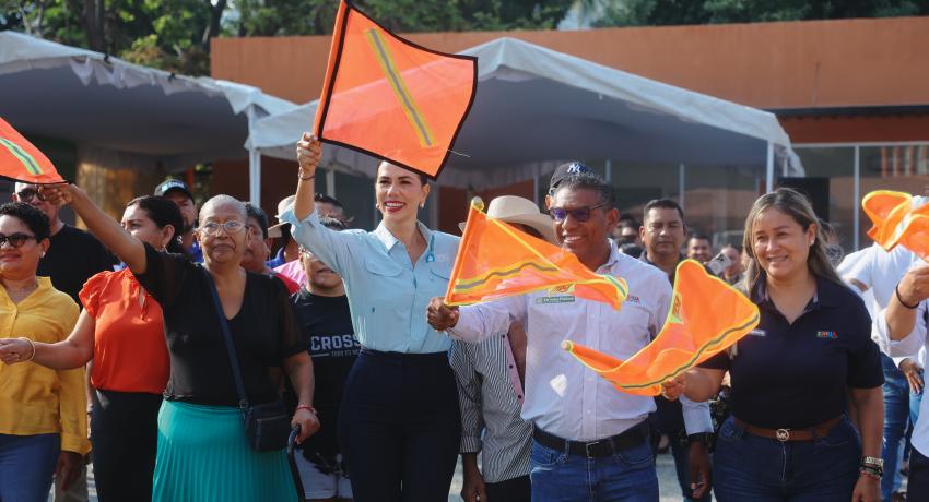 Presidenta Lizette Tapia Castro pone en marcha programa de limpieza de canales y cañadas ante cercanía de lluvias
