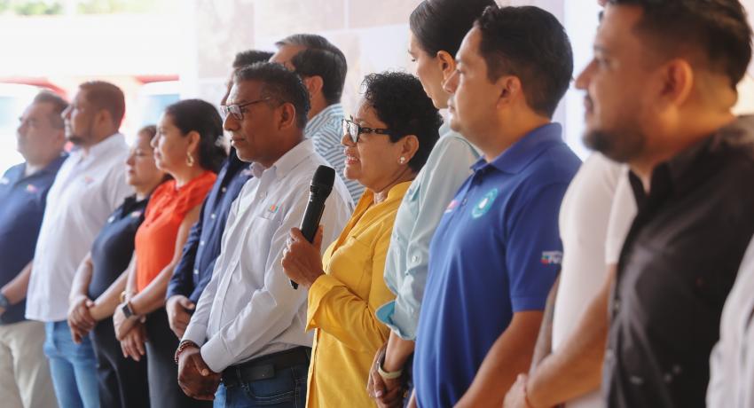 Presidenta Lizette Tapia Castro pone en marcha programa de limpieza de canales y cañadas ante cercanía de lluvias