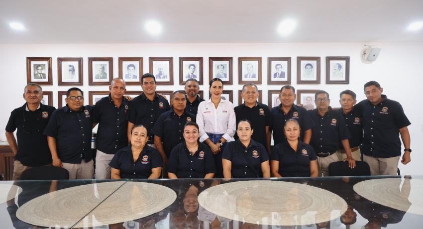 Trabajadores hoteleros reconocen acciones del gobierno de la presidenta Lizette Tapia Castro