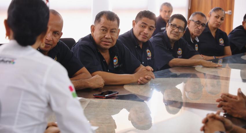 Trabajadores hoteleros reconocen acciones del gobierno de la presidenta Lizette Tapia Castro