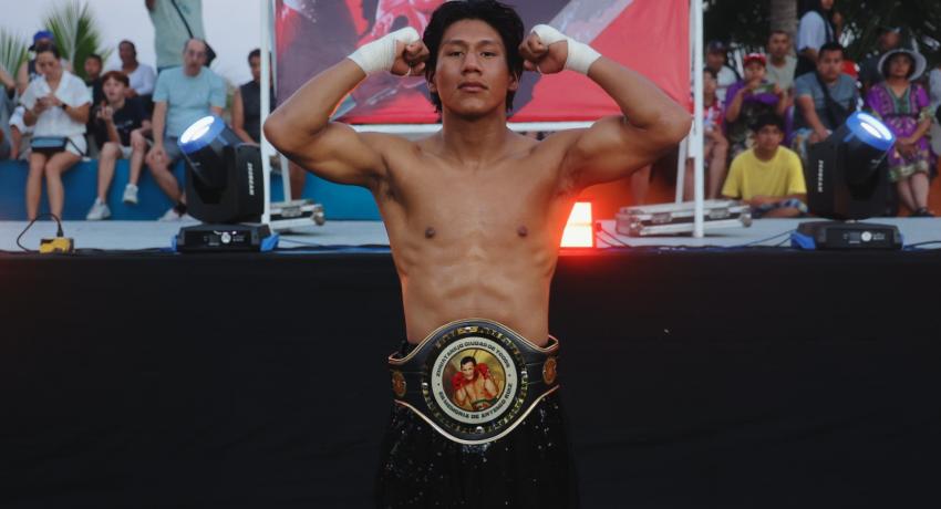 Box amateur llena la cancha municipal y convivencia deportiva en Zihuatanejo