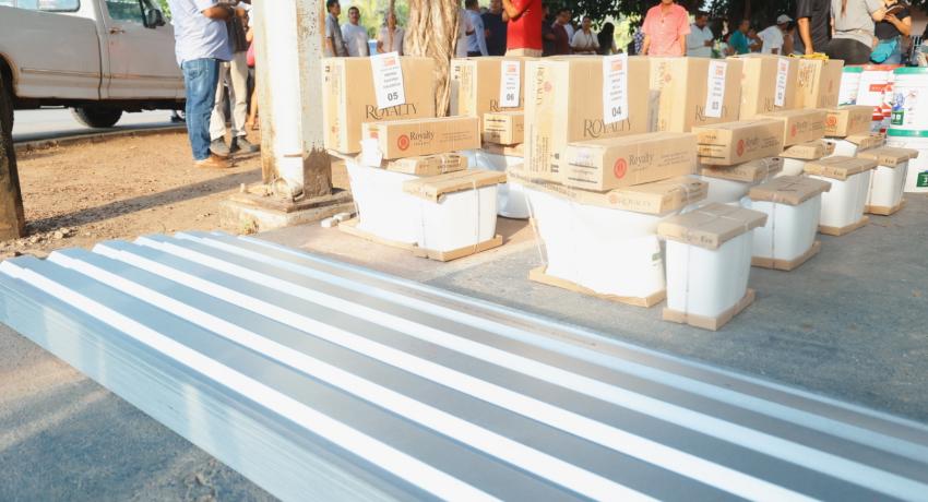 Gobierno municipal continúa llevando obras y apoyos que mejoran la calidad de vida en comunidades