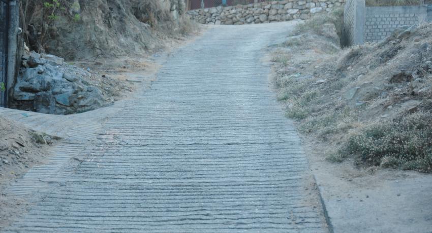Arranca importante obra vial en la colonia Ampliación Los Reyes.