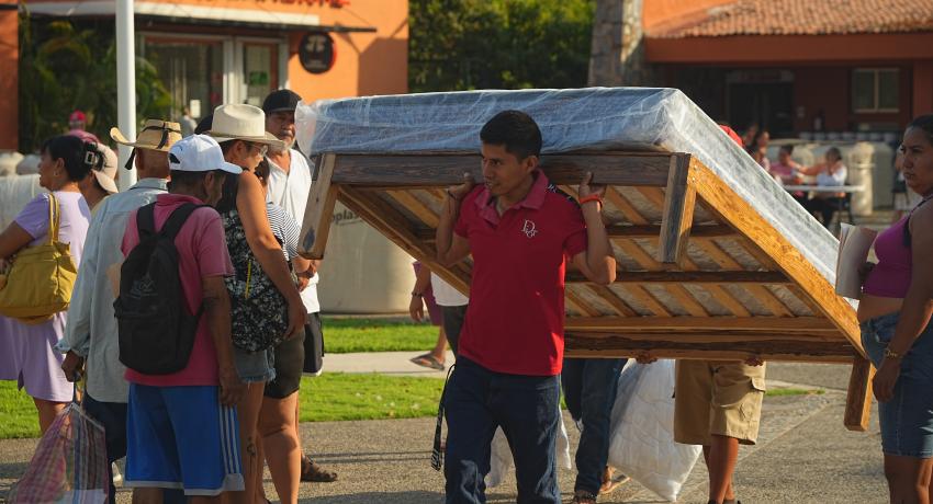 Se realiza una nueva entrega de material subsidiado para el mejoramiento de la vivienda.
