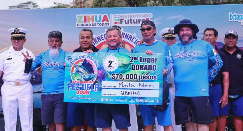 Gran éxito de la edición XLI del Torneo Internacional de la Pesca del Pez Vela 2026.