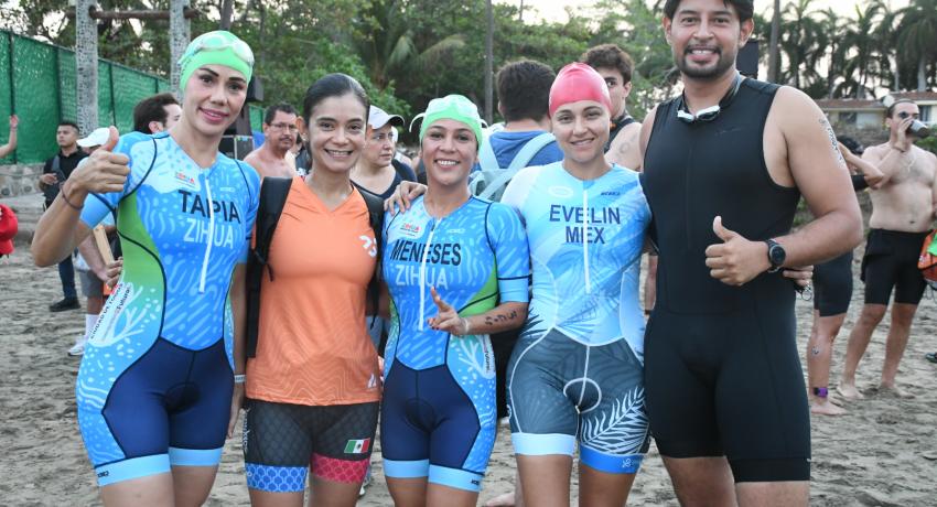 Un gran éxito la edición número 40 del Triatlón Ixtapa-Zihuatanejo 2026