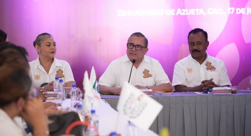 Zihuatanejo, sede de la reunión regional de presidentas y presidentes DIF de la Costa Grande