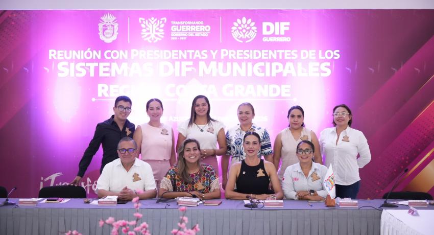 Zihuatanejo, sede de la reunión regional de presidentas y presidentes DIF de la Costa Grande