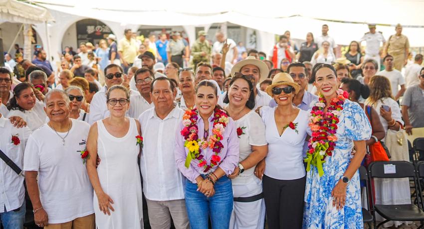 La gobernadora Evelyn Salgado Pineda visita Zihuatanejo para inaugurar importante obra.