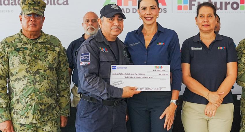 Presidenta Lizette Tapia Castro logra incremento del seguro de vida para elementos de Seguridad Pública Municipal