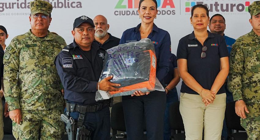 Presidenta Lizette Tapia Castro logra incremento del seguro de vida para elementos de Seguridad Pública Municipal