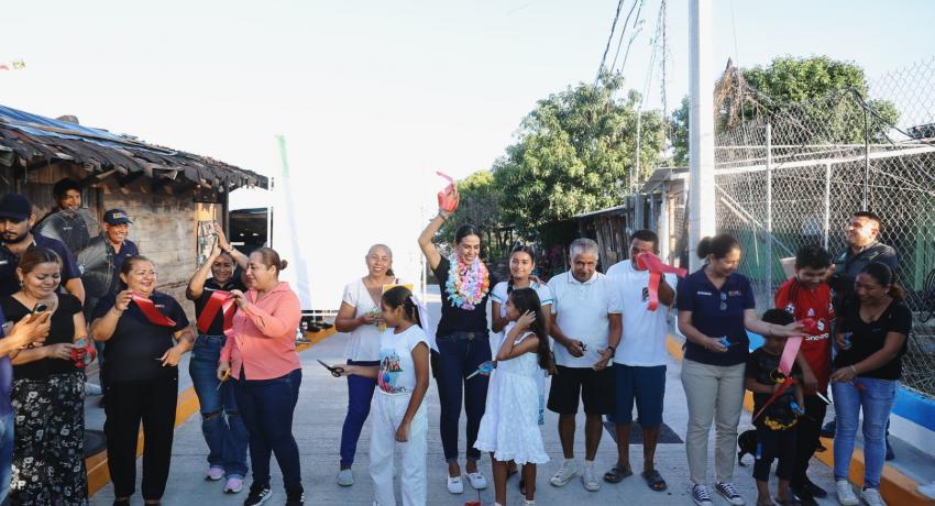 Colonia Valle Grande recibe nueva calle