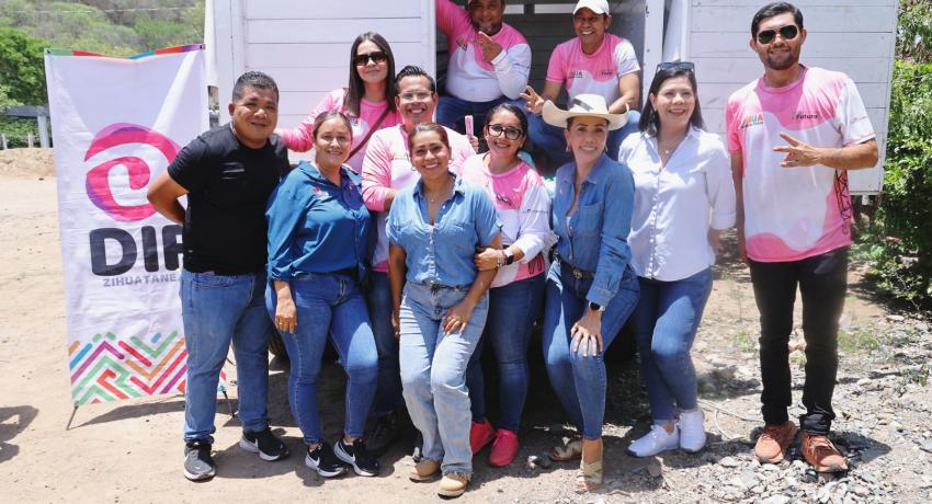 Zumatlán se suma a las comunidades de la sierra beneficiadas con obras de infraestructura.