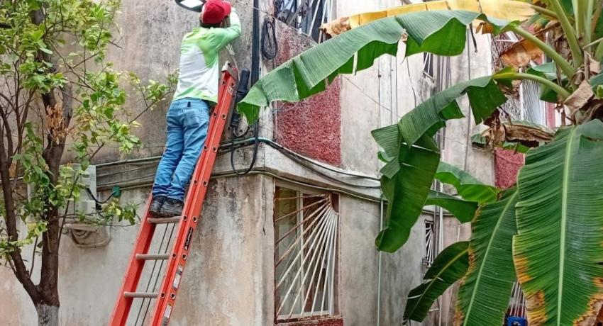 El Gobierno Municipal atiende el alumbrado público de Zihuatanejo.