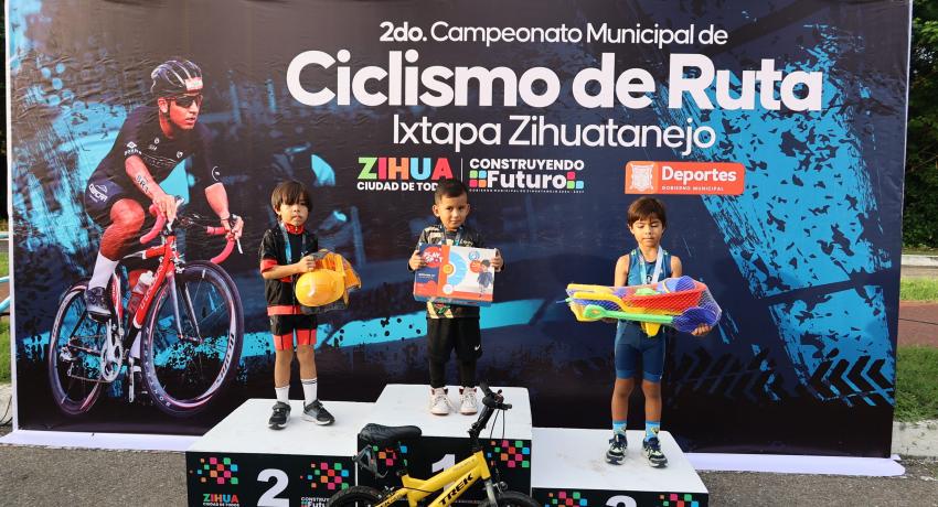 Gobierno de Zihuatanejo impulsa el ciclismo con el Segundo Campeonato Municipal