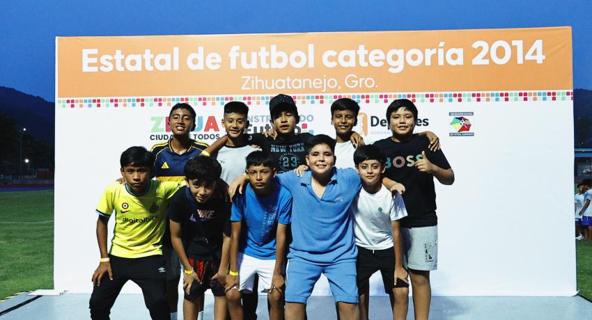 Zihuatanejo, sede del Torneo Estatal de Fútbol categoría 2014