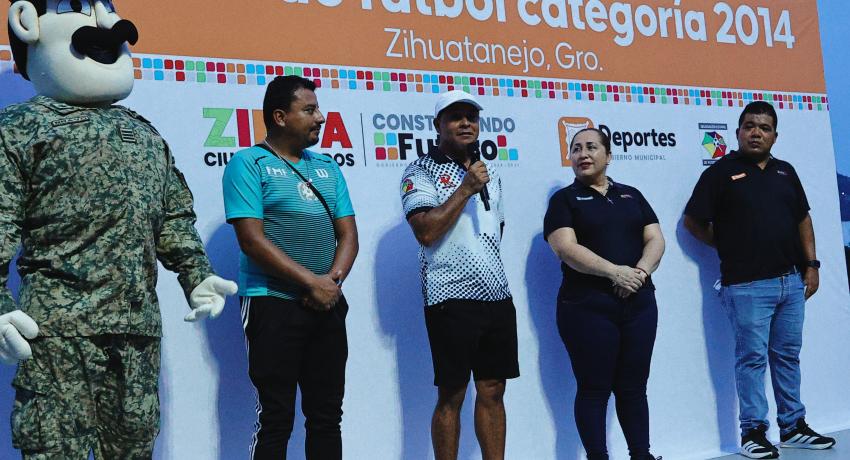 Zihuatanejo, sede del Torneo Estatal de Fútbol categoría 2014