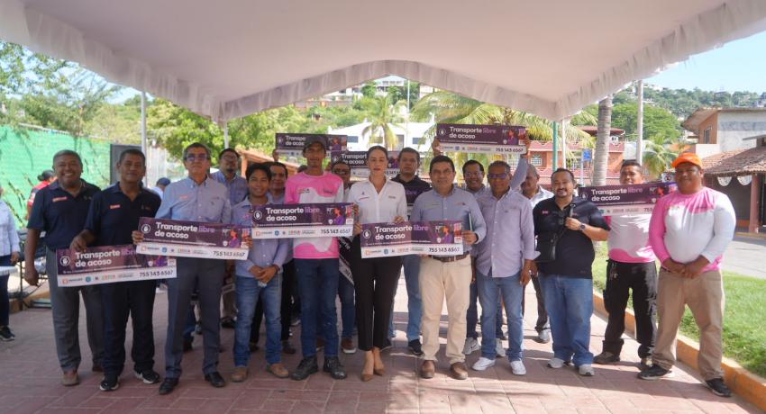 Gobierno municipal y organizaciones del transporte ponen en marcha la campaña “Transporte Libre de Acoso”