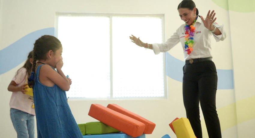 Presidenta Lizette Tapia Castro inaugura Estancia Infantil en beneficio de colaboradores del Ayuntamiento