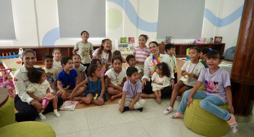 Presidenta Lizette Tapia Castro inaugura Estancia Infantil en beneficio de colaboradores del Ayuntamiento
