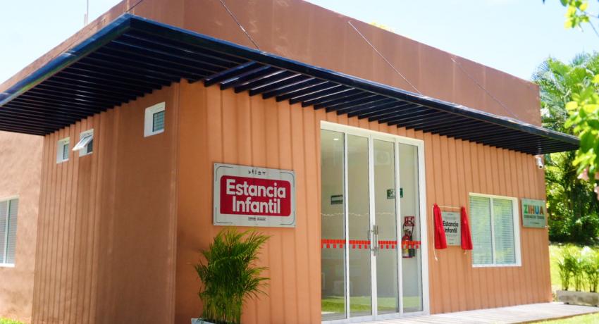 Presidenta Lizette Tapia Castro inaugura Estancia Infantil en beneficio de colaboradores del Ayuntamiento