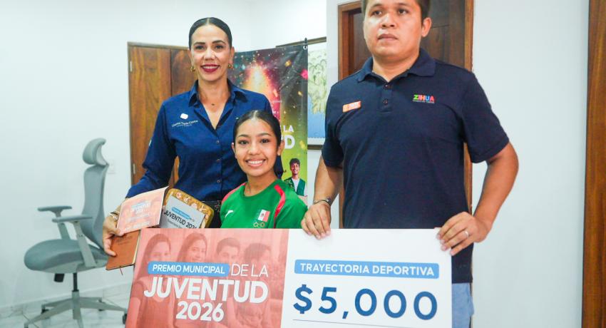 Entrega el Gobierno de Zihuatanejo el Premio Municipal de la Juventud 2026