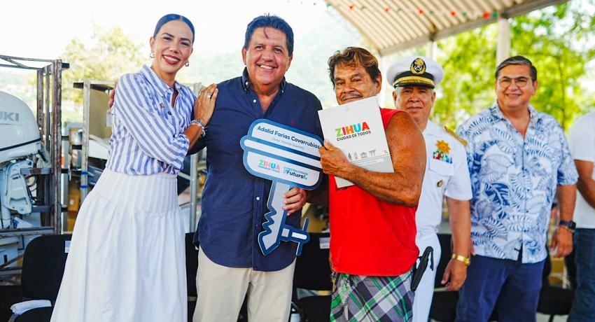 Presidenta Lizette Tapia Castro fortalece el programa de motores marinos fuera de borda