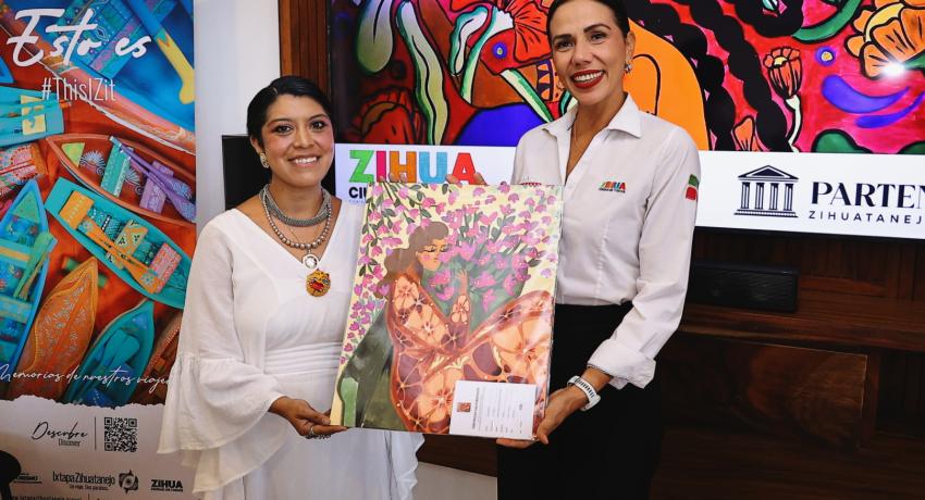 Lizette Tapia Castro inaugura la exposición “Sirenas de Zihuatanejo”