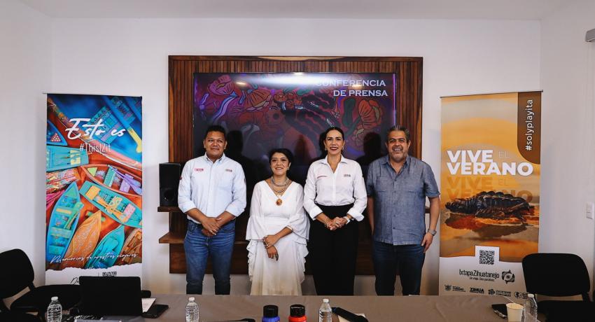 Lizette Tapia Castro inaugura la exposición “Sirenas de Zihuatanejo”