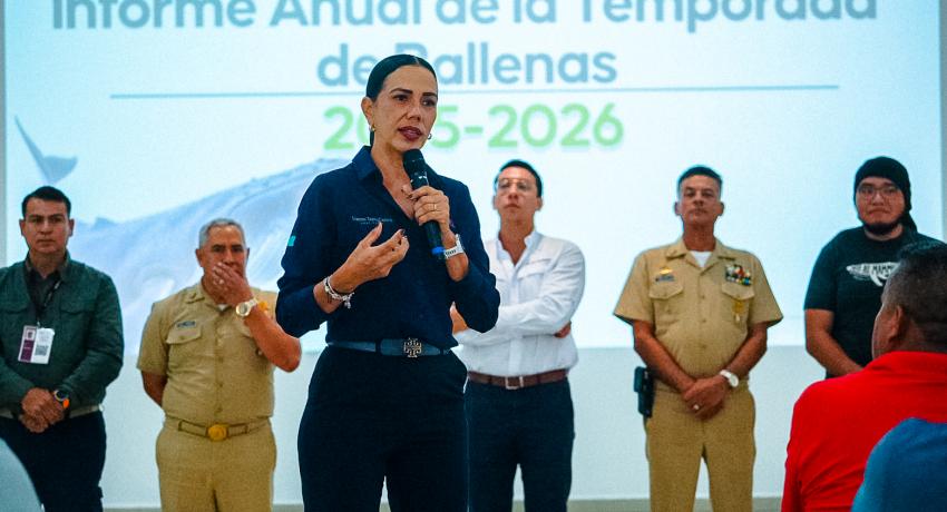 Presentan el informe anual de la temporada de ballenas 2025-2026