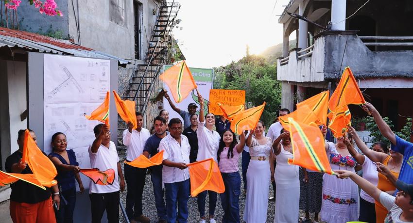 Inicia la construcción del andador Presa La Angostura en la colonia La Presa I