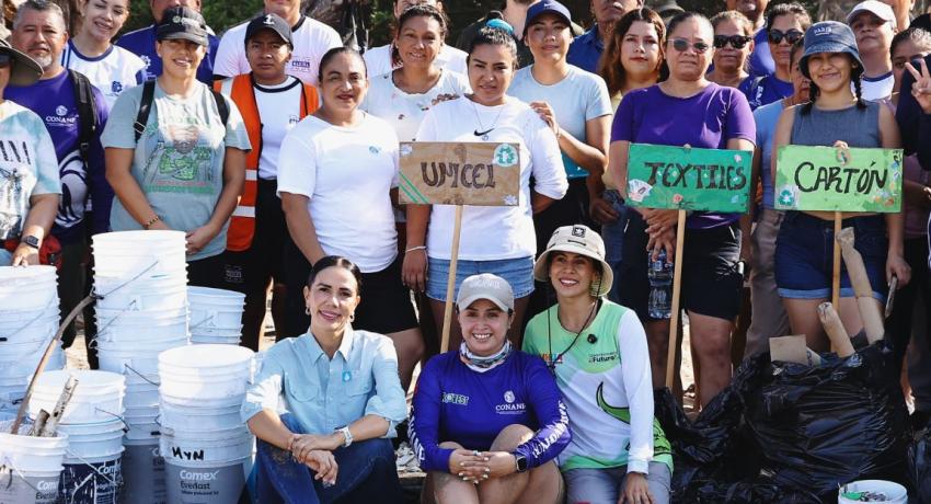 Celebran con campaña de limpieza el aniversario del área protegida en Zihuatanejo