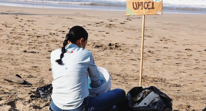 Celebran con campaña de limpieza el aniversario del área protegida en Zihuatanejo