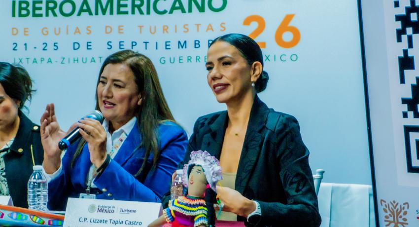 Anuncia Lizette Tapia Castro el XVII Congreso Nacional e Iberoamericano de Guías de Turistas en la CDMX
