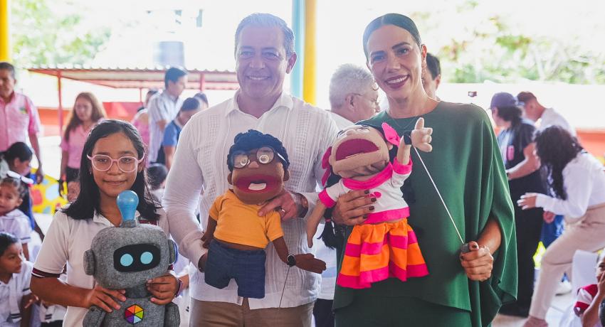 Presidenta Lizette Tapia Castro participa en inauguración del programa federal Semillas de Honestidad