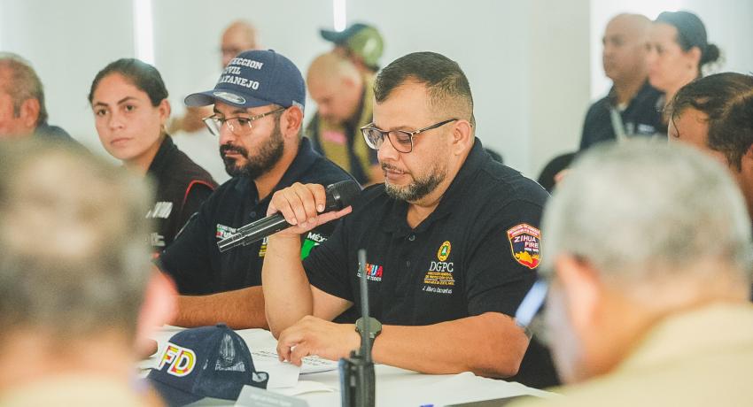 Presidenta Lizette Tapia Castro encabeza última evaluación de daños del huracán Polo