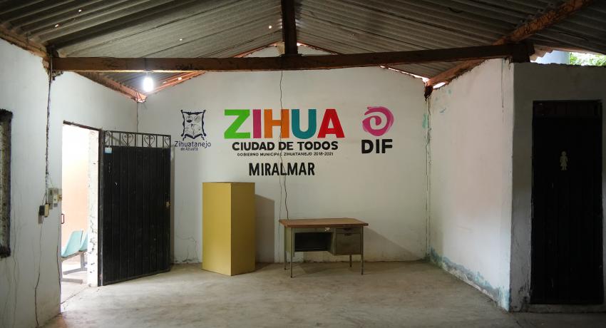 Gobierno de Zihuatanejo inicia remodelación total del Club de la Tercera Edad de Barrio Nuevo