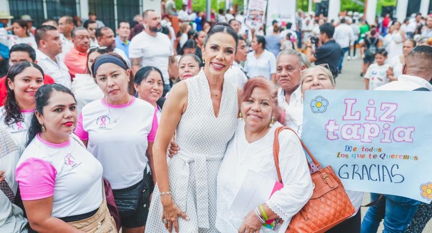 Lizette Tapia rinde 2do Informe de Gobierno ante más de 6 mil personas