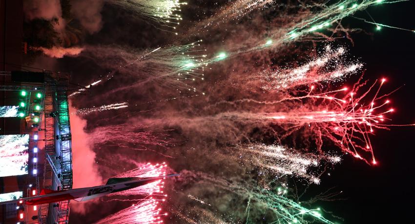 Gran festejo por el Grito de Independencia en Zihuatanejo