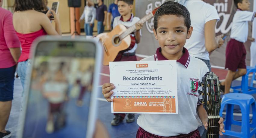 Gobierno de Lizette Tapia Castro impulsa el arte y la cultura entre alumnos de primaria de Zihuatanejo